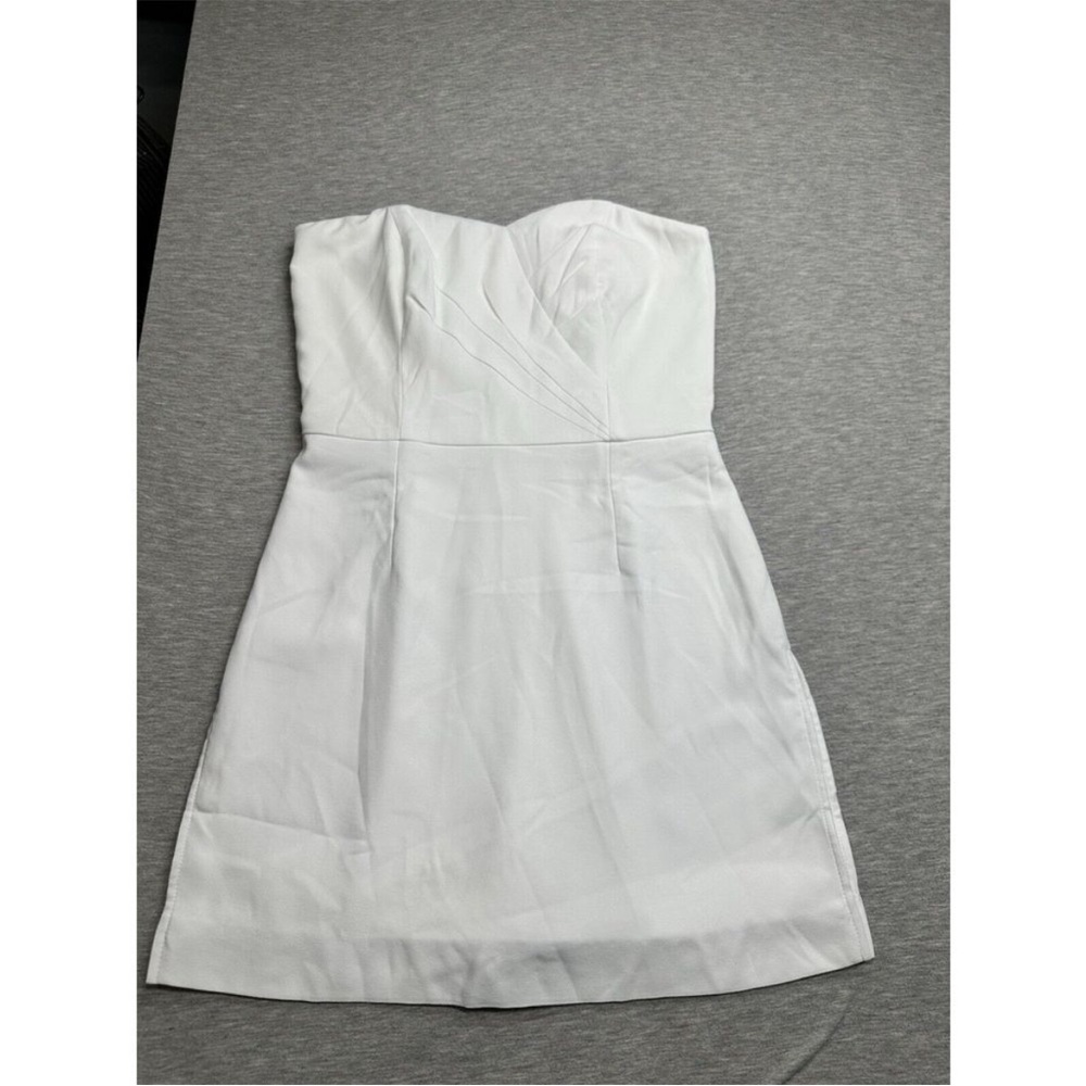 Lilly Pulitzer Kylo Strapless Dress Resort‎ White Size 2 NWT